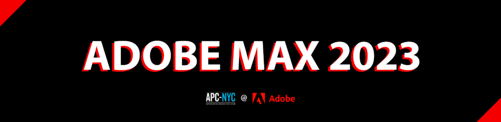 Adobe Max 2023 Banner